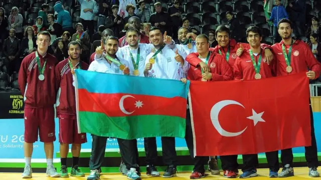 Islamiadada basketbol üzrə Azrbaycan, Qətər və Türkiyə komandaları
