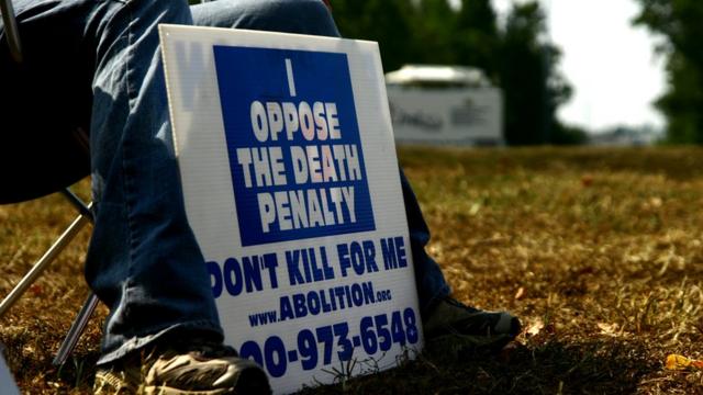 Protesta contra la pena de muerte en EE.UU.
