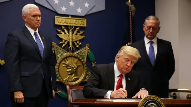 Amerika Serikat, Donald Trump, Gedung Putih