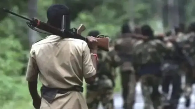 মাওবাদীদের বিরুদ্ধ নিরাপত্তা বাহিনীর ৫০ ঘণ্টার অভিযান শেষে জানানো হয়, দলটির প্রধান নিহত হয়েছেন; প্রতীকী ছবি