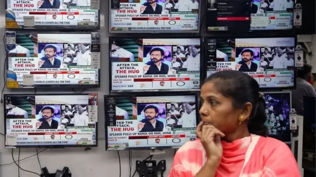 लोकसभा में अविश्वास प्रस्ताव