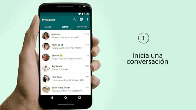 Videollamada de WhastApp