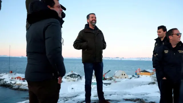 Дональд Трамптын уулу 7-январда Гренландияга жеке иши менен барганын айтты