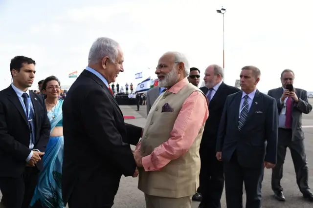 भारत, इसराइल