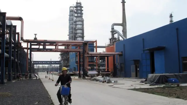 پالایشگاهی در چین