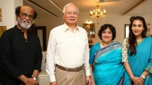மலேசியப் பிரதமருடன் ரஜினி மற்றும் குடும்பத்தினர்