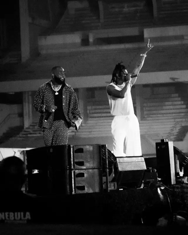 Davido and Logos Olori