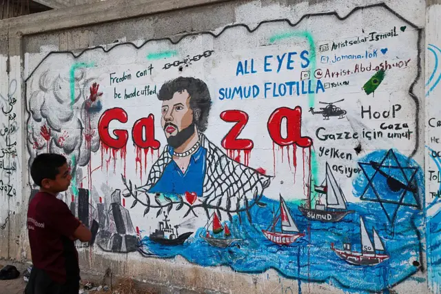 Gaza, global sumud flotilla