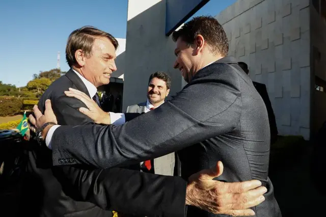 Bolsonaro e Alexandre Ramagem