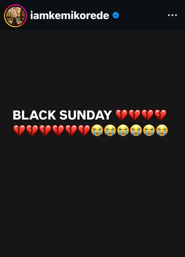 Kemi Korede daaro iku Ejide 