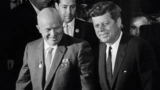 Khrushchev e Kennedyaplicativo para fazer aposta esportiva1961