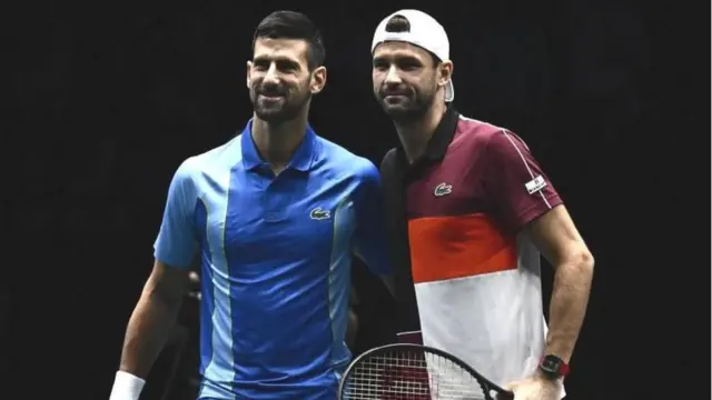 جوکوویچ ۱۰ بازی اخیرش را مقابل دمیتروف برده است و مقابل او در مجموع ۱-۱۲ جلو است