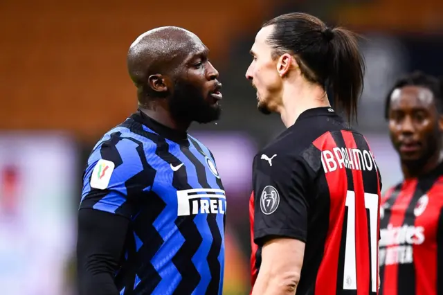 Guhangana kwe na Romelu Lukaku biri mu byagaruye guhatana gukomeye kwa Inter na AC Milan