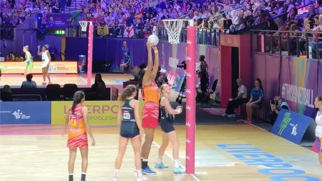 Sri lanka Netball team at Netball world cup 2019
