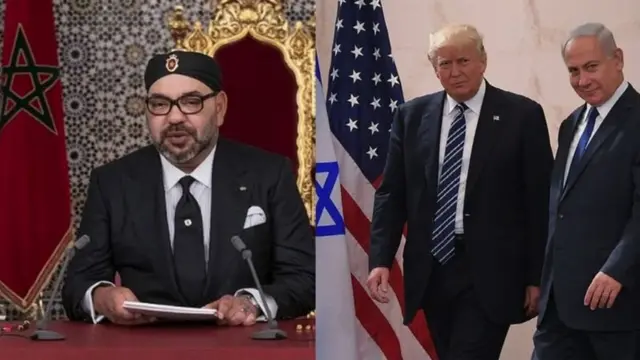 نتنياهو وترامب ومحمد السادس
