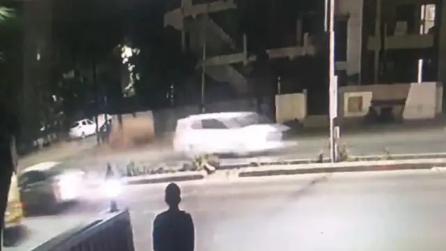 અકસ્માત સર્જનાર ગાડીનું સીસીટીવી ફૂટેજ