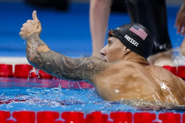 Caeleb Dressel.
