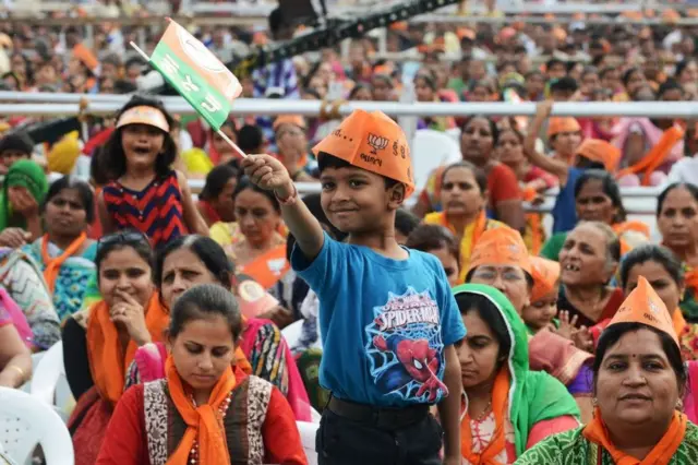 ભાજપ સમર્થક બાળક