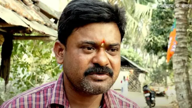 નંદીગ્રામના બીજેપીના કાર્યકર અભિજીત મૈતી