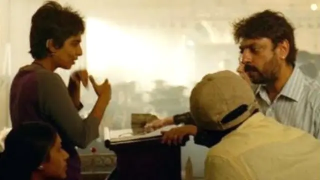 संगीता गाला देवदास के सेट पर