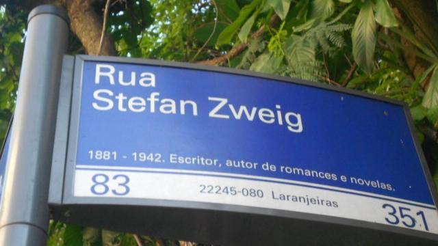 La calle Stefan Zweig en Brasil