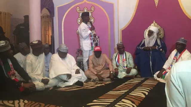 Aworan igbakeji Aarẹ ni ilu Ilorin