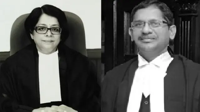 ਜਸਟਿਸ ਇੰਦੂ ਮਲਹੋਤਰਾ ਅਤੇ ਜਸਟਿਸ ਐੱਨ.ਵੀ ਰਮੰਨਾ