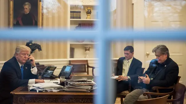 Трамп, Флинн и Бэннон