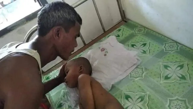 ဒဏ်ရာရသူ ကလေးငယ်