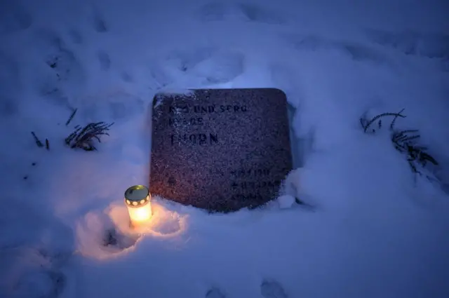 Cemetery in Finland