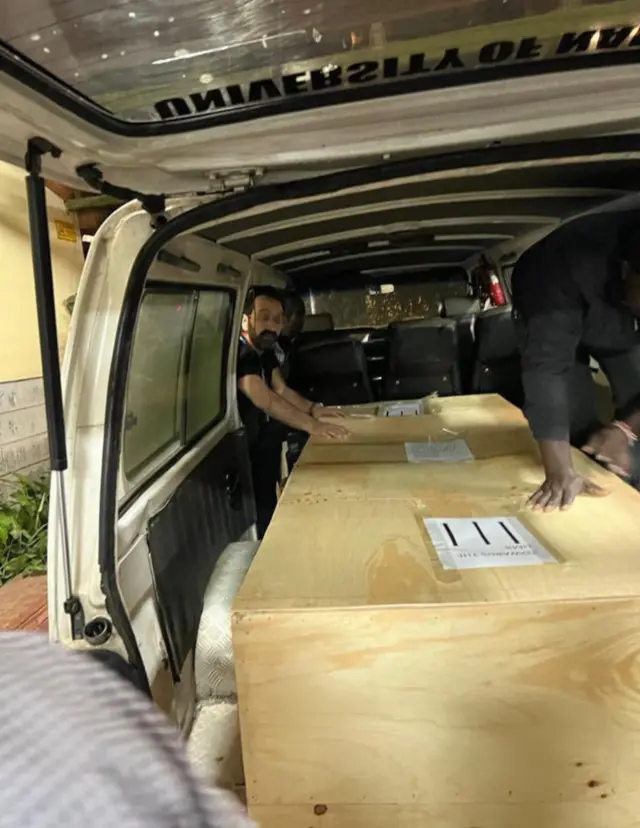 ارشد شریف کا تابوت