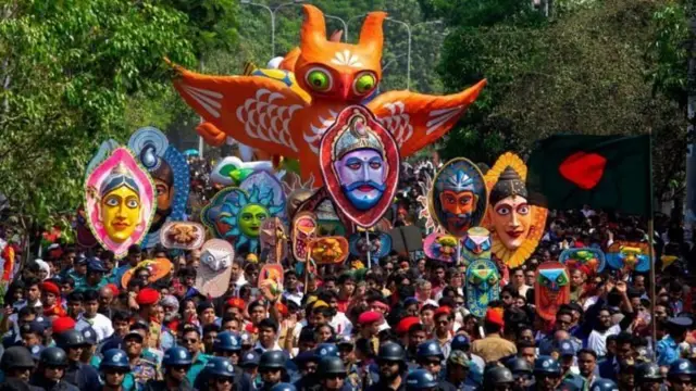 নববর্ষে শোভাযাত্রা, ফাইল ছবি