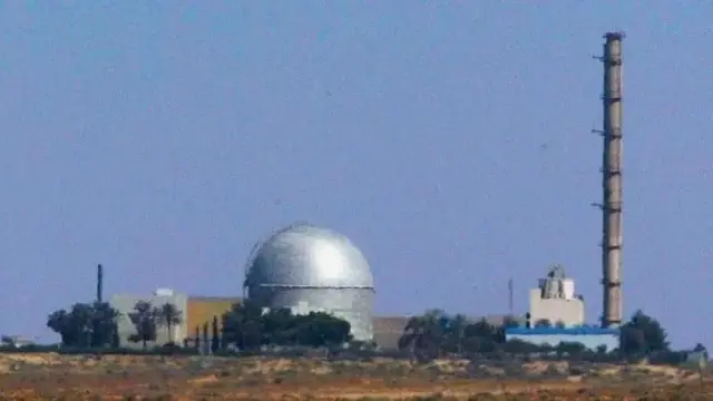 Israel's nuclear power plant, located in the desert in southern Israel දකුණු ඊශ්‍රායලයේ කාන්තාරයේ පිහිටා ඇති ඊශ්‍රායලයේ න්‍යෂ්ටික බලාගාරය