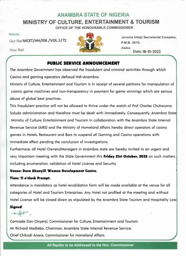 Gọọmentị Anambra