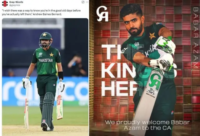 بابر اعظم، نیا بلا