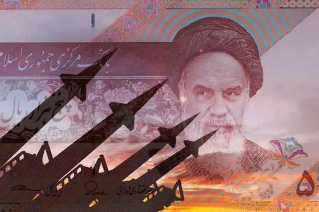 تصویرسازی از اسکانس ایرانی و موشک