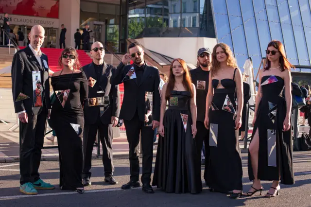 Команда «Милитантропоса» в Каннах