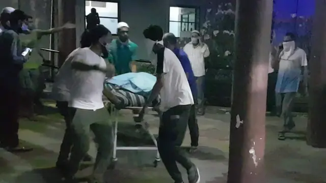 હૉસપિટલમાં આગ