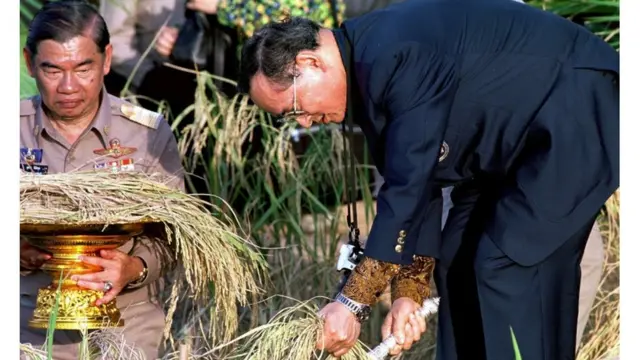 තායිලන්ත ව්‍යවස්ථාවට අනුව රාජ්‍යත්වයට හිමිවන්නේ සීමිත බලයක් වුවද බොහෝ තායි ජාතිකයන් අතර ඔහු දේවත්වයෙන් පිදුම් ලැබීය.