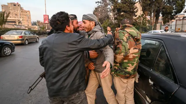 Люди на улице Дамаска