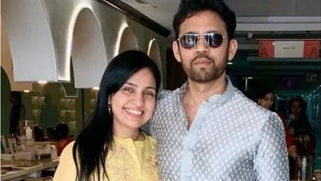 ప్రేరణ బేగ్ , భర్తతో