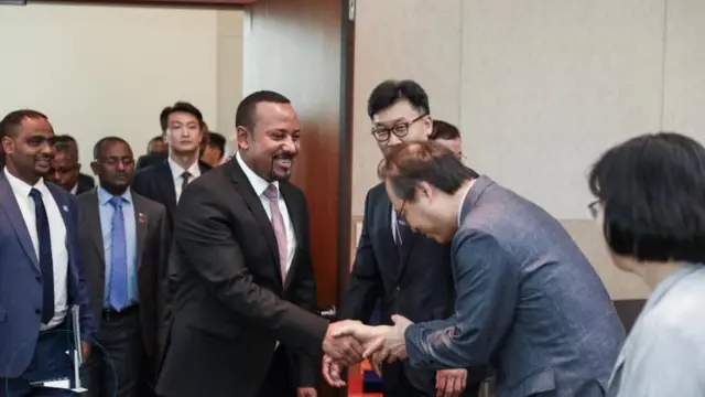 MM Abiy Ahimed KIST kooiyaa yeroo daawwatan.