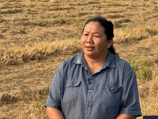 น.ส.ประเทือง เปี่ยมสมบูรณ์ ชาวนาเขตหนองจอก กรุงเทพมหานคร