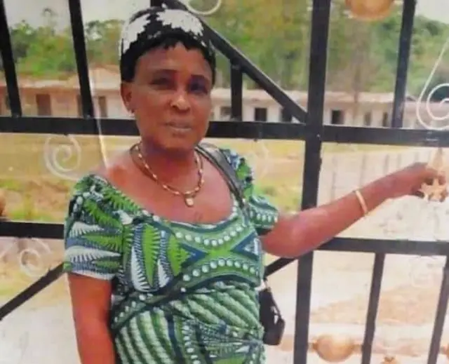 Late Mrs Martina Okey Itagbor wey mob allegedly burn to death