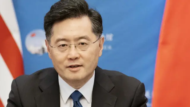 秦刚（新华社资料图片）