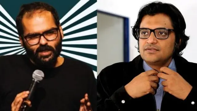 कुणाल कामरा और अर्बन गोस्वामी