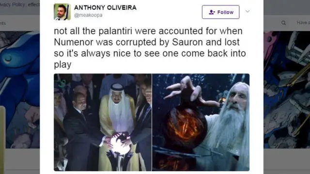 Пост в "Твиттере"