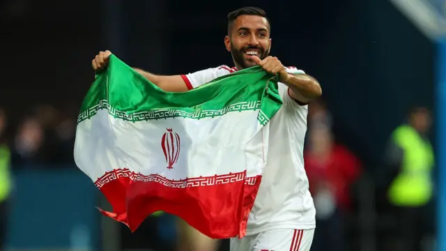 سامان قدوس بازیکن تیم ملی ایران و باشگاه آمیان فرانسه