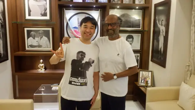 ஜெயிலர் - ஜப்பான் ரஜினி ரசிகர் வருகை