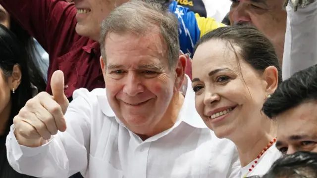 Edmundo González Urrutia y María Corina Machado.
